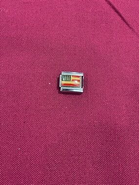 Vintage DynaFlex American Flag Italian Charm